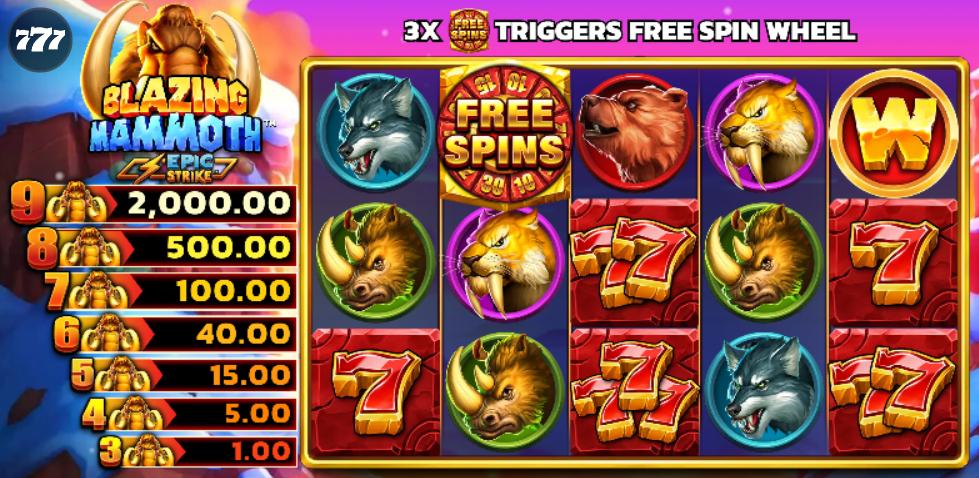 Blazing Mammoth Slot