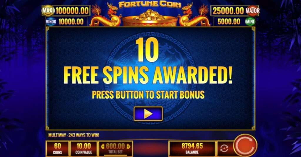 Free Spins Bonus Round