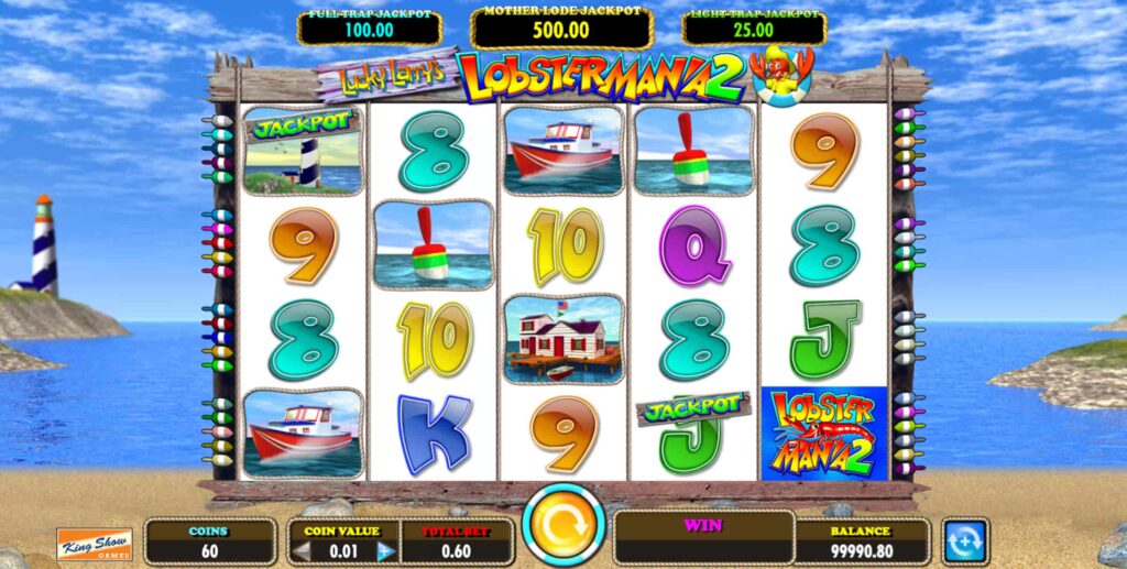 Lucky Larry’s Lobstermania 2 Jackpots