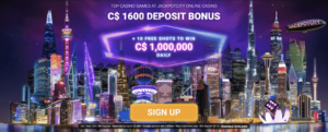 Jackpot City mindep bonus