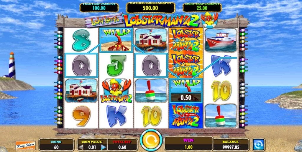 Lucky Larry’s Lobstermania 2 Wild Feature