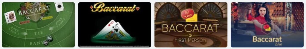 Betrivers baccarat
