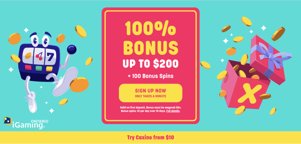 Caxino Casino 100% Bonus