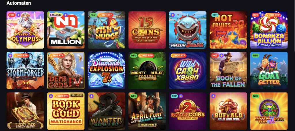 Automaten Spiele N1 Casino