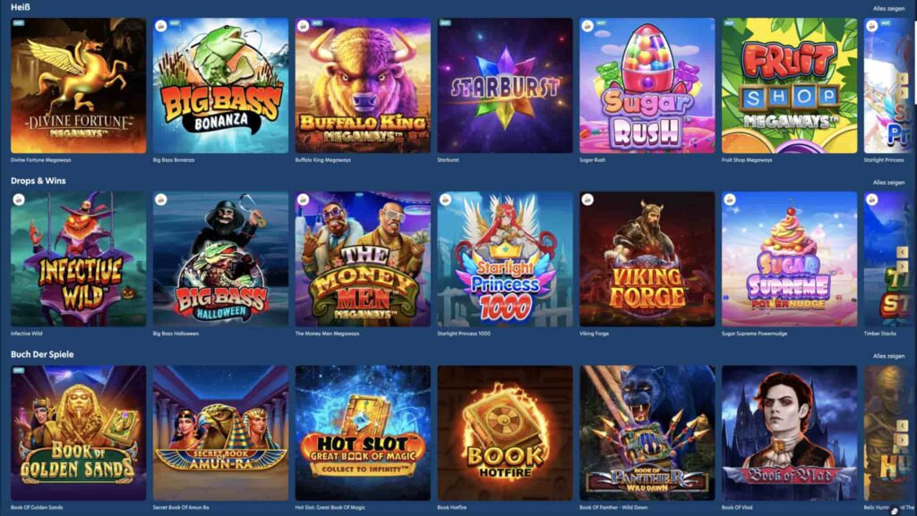 Lucky Dreams Spiel-Optionen