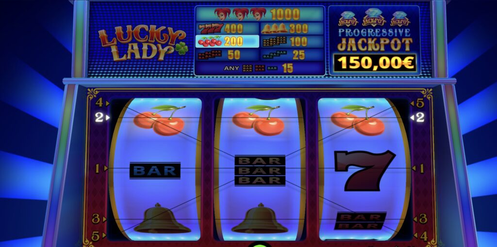 Lucky Lady Slot's Gameplay