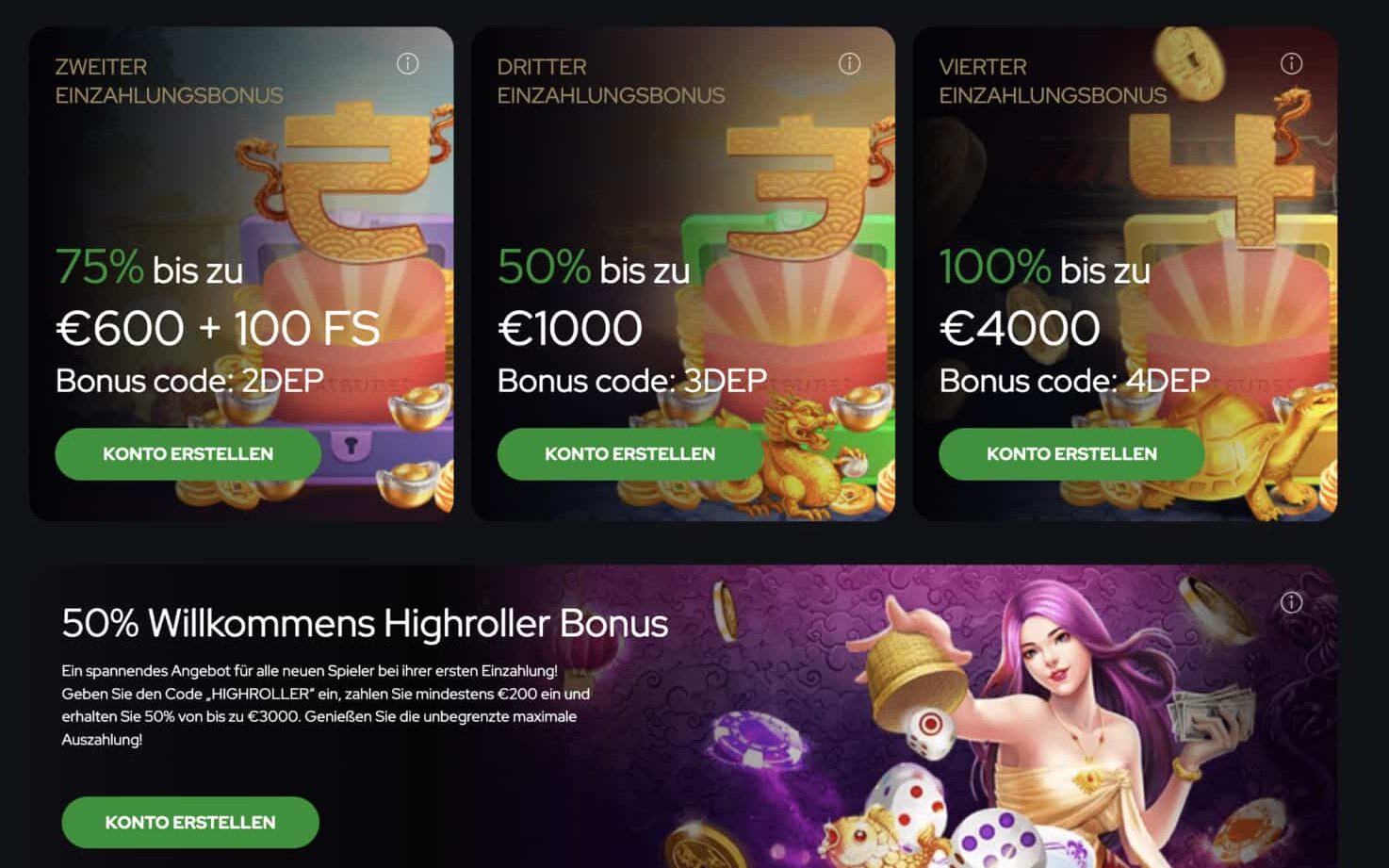 KatsuBet Casino Boni und Promotionen