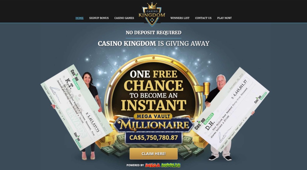 Casino Kingdom Willkommenbonus