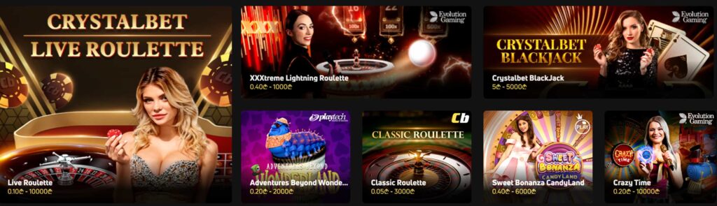 ცოცხალი კაზინოს თამაშები