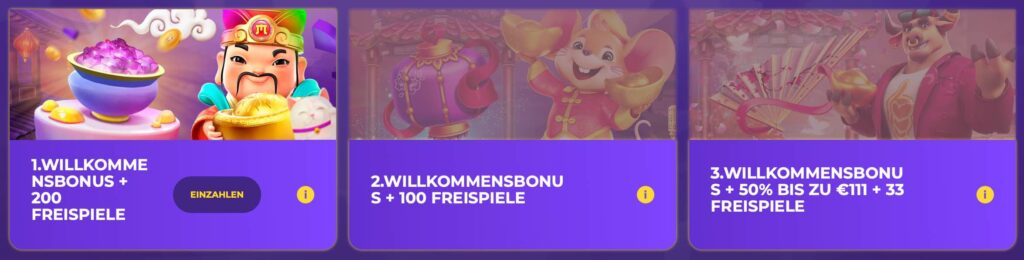 Maneki Casino Wilkommenspaket