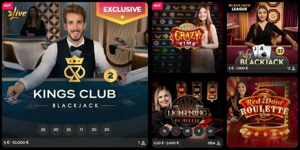 Palm Slots Live Dealer Siele