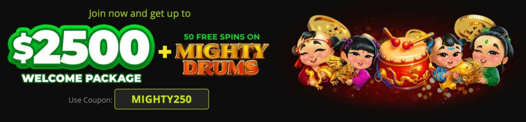 Raging Bull Casino Welcome Bonus