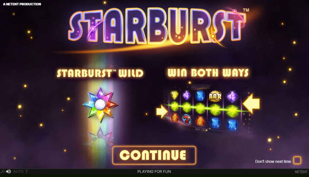 Starburst Slot Machine